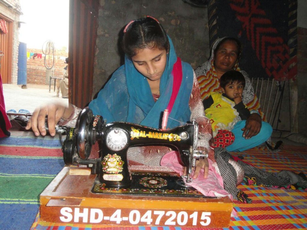 Empower 100 Pakistani Women through Sewing Skill