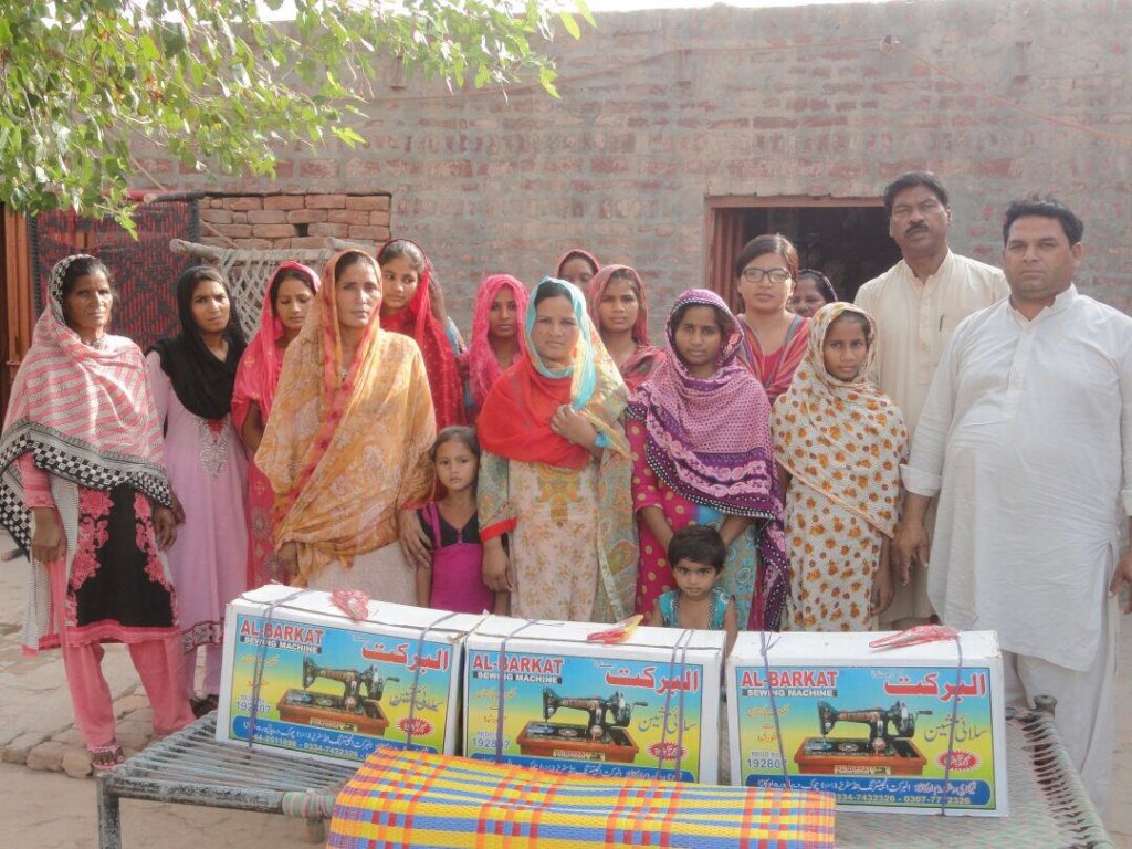Empower 100 Pakistani Women through Sewing Skill