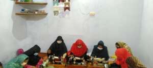 A sewing center in Gojra