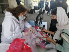 13 community members join a Job Fair