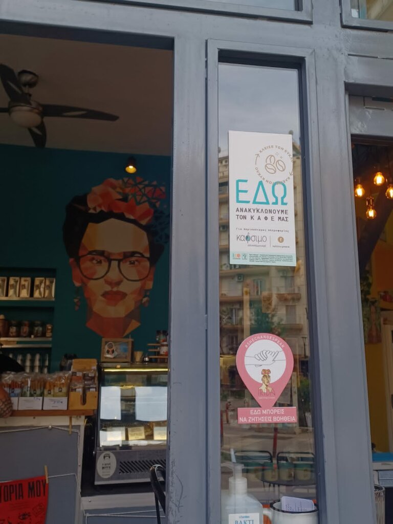 local cafe joining the netowrk of the safe spaces