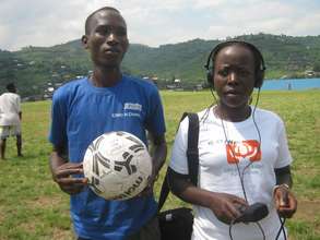 Youth journalist trained during World Cup
