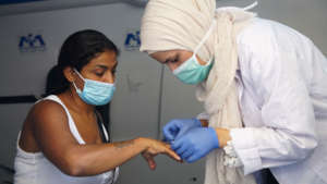 Providing first aid in impacted communities
