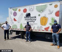 LULAC distributes food