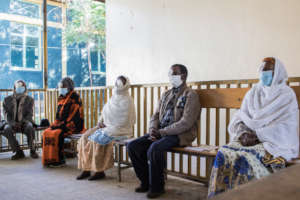 Gebre and others recovering after treatment.
