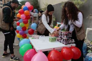 Recreational activities in the shelter