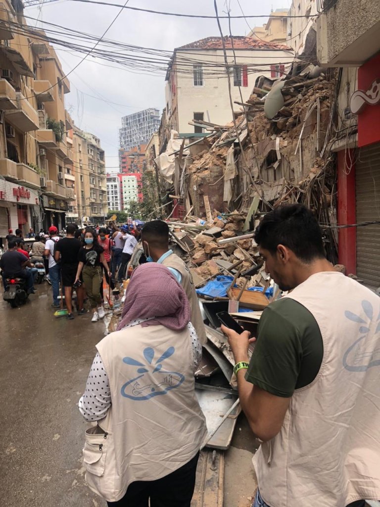 Standing Hand in Hand with Beirut