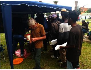 Help Feed Homeless People daily in South Africa