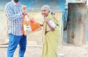 Provide Food Groceries to poor Grandparents India