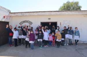 Rural children during one of our activities