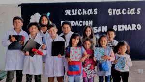 Educational kits to children