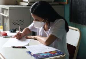 Gabriela, the pediatrician of the Health Team