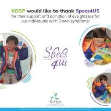 Specs4US provided free eye glasses at KDSP