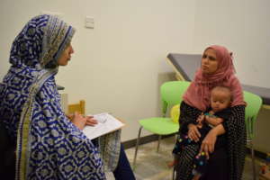 Developmental Pediatrics Clinic session underway
