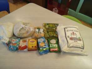 Grocery items for children with Down syndrome