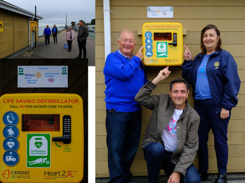 Rotary Defibrillators - Saving Lives in Southend