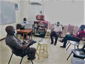 Liberian Health Team finalizes workshop plans
