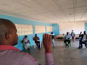 Education workshop in sign language