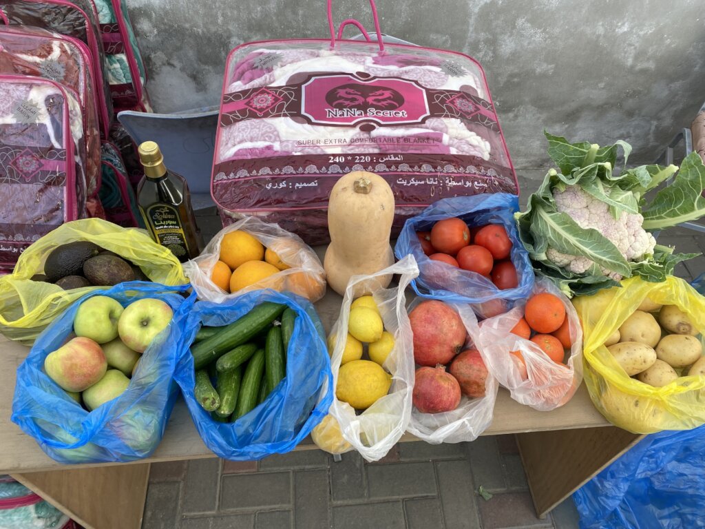 Items included in each parcel