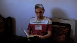 Siraj, 18, a student of medicine