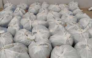 Vegetable and fruit parcels