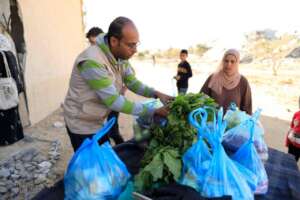 Providing weekly food baskets to PKU kids