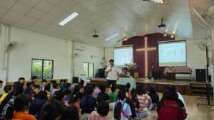 Alumnus Nopphachai now serves as Youth Pastor.
