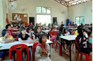 Children train ethics and critical thinking