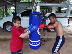 Sport activity-Thai Boxing