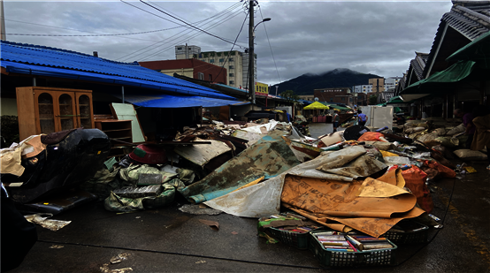 Flood Recovery Assistance : Gurye, South Korea