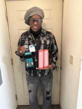 Leon with apparel from 8th Generation
