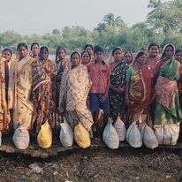 Sundarbans Hurricane victims receiving rations