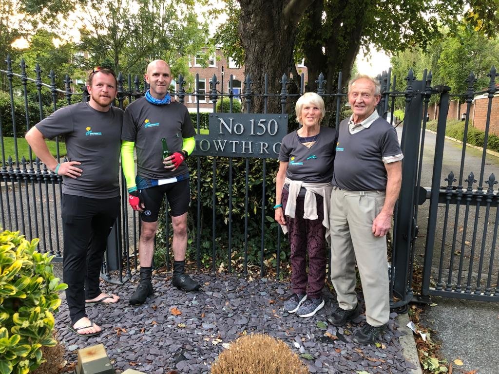 Karen Fenton Fund - Home-to-Home Cycle to Dublin