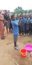 Teaching children on how ro stay safe from Covid-1