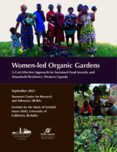 Women-Led Gardens Report Cover Page