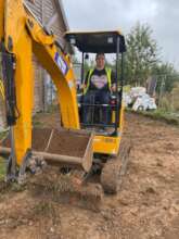 Meanwhile, at the front... September earthmoving