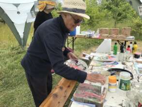 Timbershare - using wood as a canvas for artwork