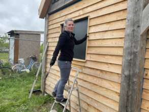 'Big Help Out' May 8th - working on the windows