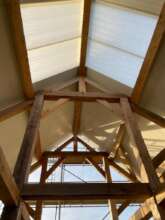 We have a roof!