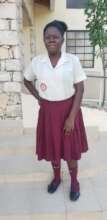 One of the blind adults in her uniform