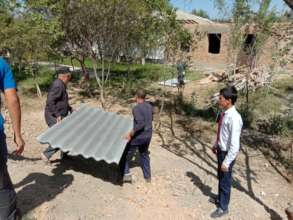 asbestos sheet delivery to project site