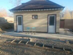 new toilet building in School 49 in Dashtiqozi