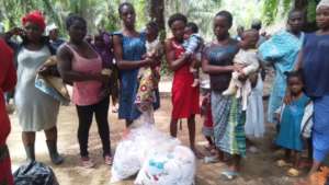 children born in the bush. Need food and medicine