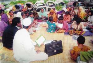 Meeting and training with hard to reach vulnerable