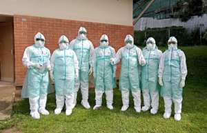 COVID-19 Treatment Team at Masaka Hospital