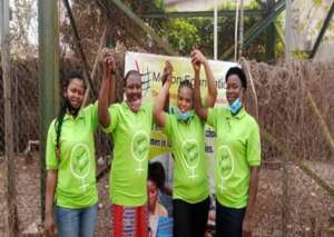Social workers(3rd left) MRS JOLUGBO, MRS OYEDOKUN
