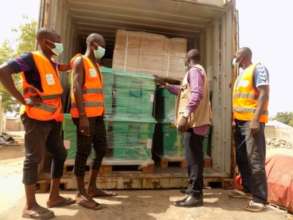 Covid safe delivery of ShelterBoxes