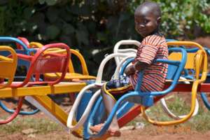 Playground in Uganda