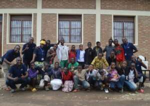 Participants in the event