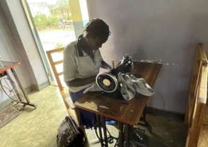 The trainee practicing after regular training